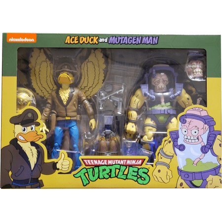 Teenage Mutant Ninja Turtles Ace Duck and Mutagen Man Figure Set 2021 NECA 54226 price history on PriceWatchPro