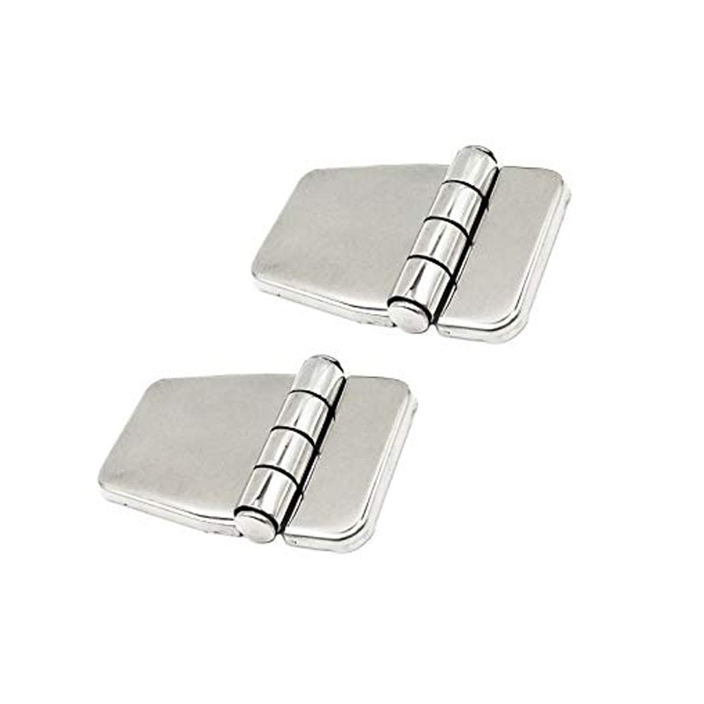 316 Stainless Steel Hinges With Covers to Conceal Screws Marine Boat Parts 