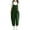 Green, variant on Ahuyic Womens Cotton Bib Overalls Loose Fit Wide Leg Jumpsuits Casual Rompers with Pockets Coffee XXL