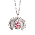 thumbnail image 1 of Hand-decorated Japan Pattern Sunflower Necklace Pendant Locket Jewelry, 1 of 3
