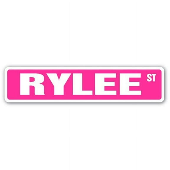 4 x 18 in. Rylee Street Sign