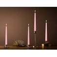 2pcs 10 Inch Taper Candles Dripless & Unscented Made in Europe 7.