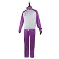 thumbnail image 3 of Uniforme escolar de Anime Shiratorizawa, disfraz de Shirabu Kenjiro, chándal con cremallera completa, ropa deportiva, traje de Halloween, 3 of 5