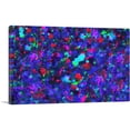 thumbnail image 1 of ARTCANVAS Purple Harlequin Opal Gemstone Jewel Precious Stone Canvas Art Print - Size: 60" x 40" (0.75" Deep) (3-Piece), 1 of 9