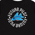 thumbnail image 4 of Inktastic Future Pilot Boys Airplane Flying Boys Long Sleeve Toddler T-Shirt, 4 of 5