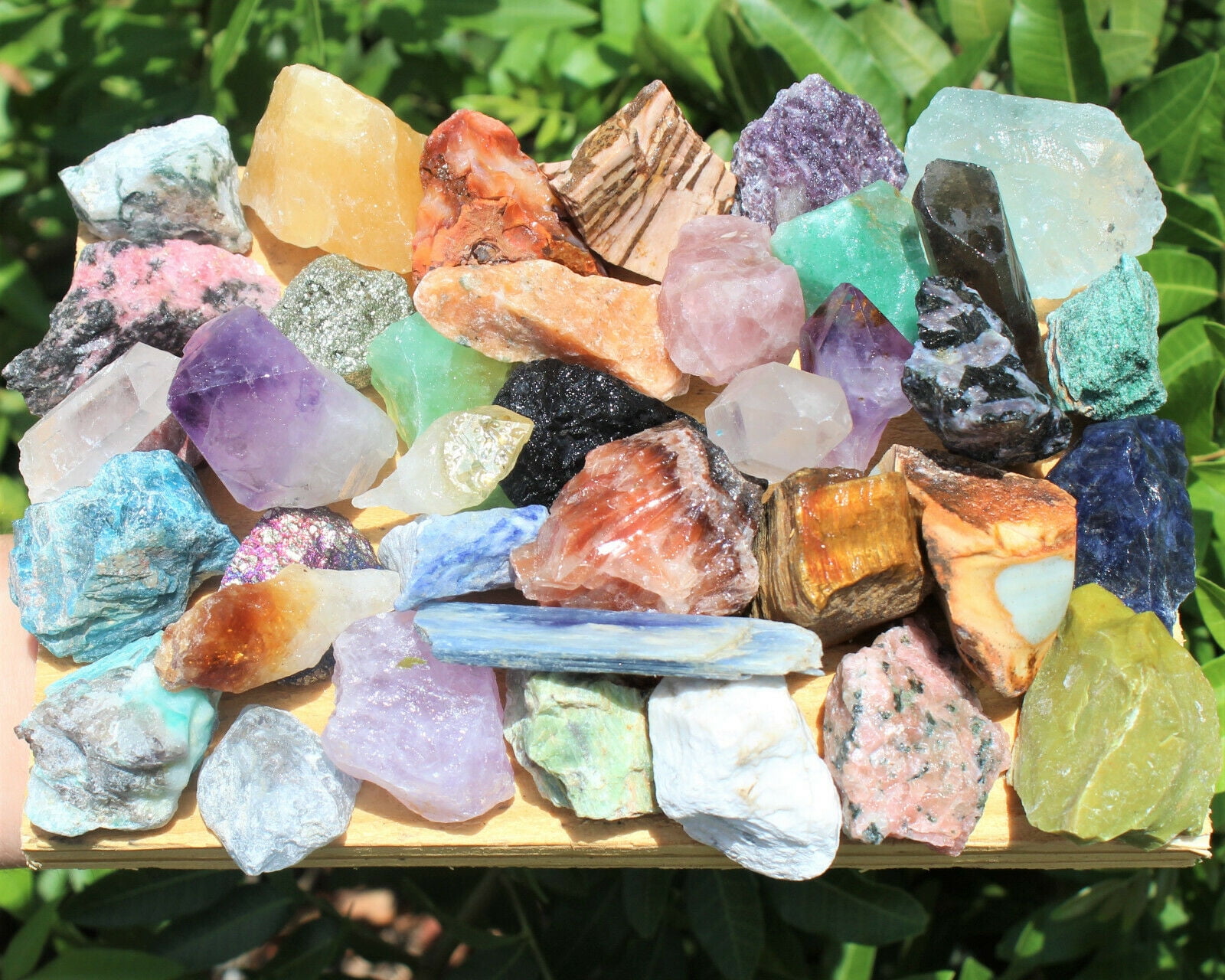 2000 Carat （200 Gram）Lot Bulk Crafters Gems Crystals Natural Rough Raw Mineral Rocks