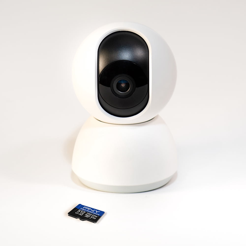 PNY 512GB PRO Elite™ High Endurance C10 U3 V30 A2 microSDXC – Up to 137.6K Continuous Recording Hours, Up to 100/90MB/s Read/Write, 4K UHD, Full HD, UHS-I, Surveillance, Home Security, Dash Cam