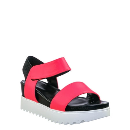 

Aster Saw Edge Rubber Outsole Flatform Sandal - Shark tooth Threaded Outsole (Women)