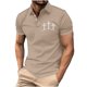 thumbnail image 1 of Mens Casual Manga Corta Botón Abajo Camisas de Impresión de Cuello de Vuelta Camiseta de Moda Casual para Uso Al Aire Libre Y Diario, 1 of 5