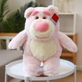thumbnail image 1 of Peluche de oso de fresa Toy Story 4 de 20-80cm, peluche creativo Lotso de alta calidad, relleno de algodón PP, muñeca de oso de abrazo, regalos de navidad, 1 of 4