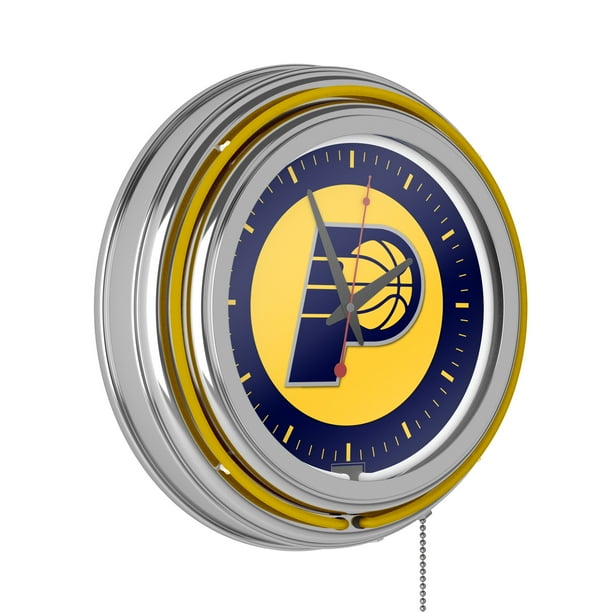 NBA Elevation - Indiana Pacers NBA Chrome Double Ring Neon ...