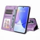 thumbnail image 2 of Funda tipo cartera GANGXUN para Huawei Nova 9 , diseño girasol, cuero PU, soporte, cierre magnético, tarjetero, 2 of 5