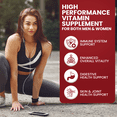 thumbnail image 4 of Tri-Core Essentials - 3 A Day Comprehensive Multivitamin Multimineral Complex with Probiotics, Prebiotics, Digestive Enzymes, Mushrooms, Adaptogens, and 45 Fruits and Vegetables - 180 Tablets, 4 of 6