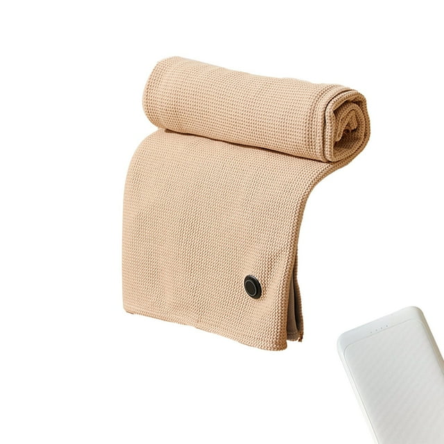 Couverture Chauffante de Camping Extérieure pour Voiture USB - Cape Lavable Chaude pour Confort et Commodité