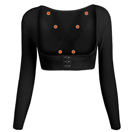 

Jumpsuits Bodysuit For Women Lift Gather X Shaped Energy Stone Chest Support Body Sculpting Beauty Back Shape Corset Chest Back Posture Correction Long Sleeve Corset