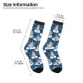 thumbnail image 2 of Honeii Snow Penguin Print Children's Colorful Socks,Unisex Kids and Toddlers' Cushioned Sock,Kids Athletic Crew Socks,for Everyday Wear and Sports, 2 of 5