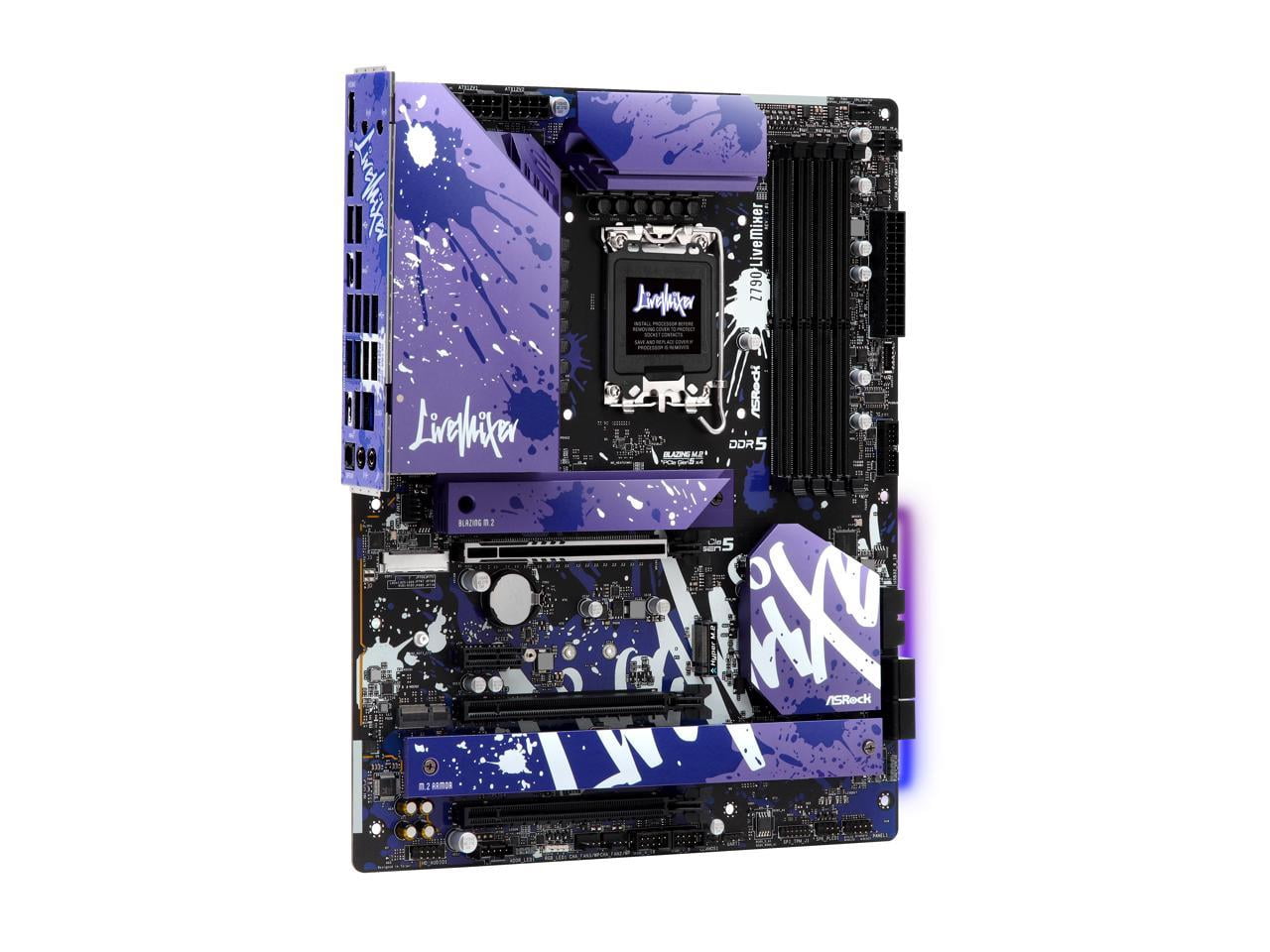 ASRock Z790 LiveMixer Motherboard, Intel LGA1700, ATX, 4 DDR5