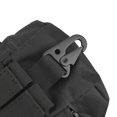 thumbnail image 3 of Water Bottle Bag, Large Inner Space Adjustable Waterproof Black Bottle Molle Bag Firm  for Camping, 3 of 8