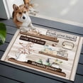 thumbnail image 3 of 2x3 Ft Entryway Area Rug, Country Cotton Floral Kitchen Rug Runner Washable Floor Mat, Farmhouse Vintage Bath Bottle Non Slip Indoor Door Mat Throw Carpet for Bathroom Living Room Bedroom, 3 of 8