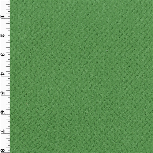 Polartec Double Sided Curly Fleece Green, Fabric By the Yard