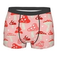 thumbnail image 5 of Uemuo Cute Mushroom1 Pattern Men's Boxer Briefs,Trunk Anti-Chafing,Comfortable, Durable, and Stylish Underwear-Small, 5 of 9