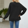 thumbnail image 4 of Women's Open Front Knit Cardigan Sweater Long Sleeve Casual Loose Fit Chunky Knitwear with Pockets, 4 of 5