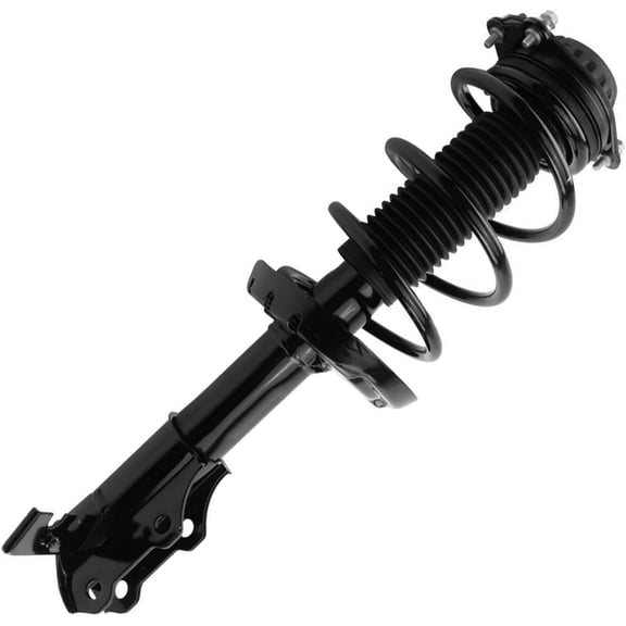 Detroit Axle - FWD Front Left Strut for 2018-2024 Chevrolet Equinox GMC Terrain, Driver Side Strut with Coil Spring Assembly 2019 2020 2021 2022 2023 Replacement