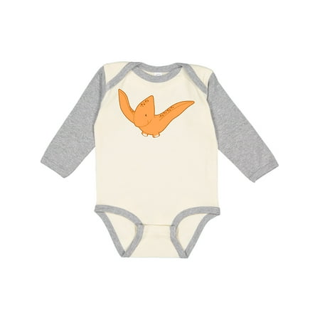 

Inktastic Pterodactyl Gift Baby Boy or Baby Girl Long Sleeve Bodysuit