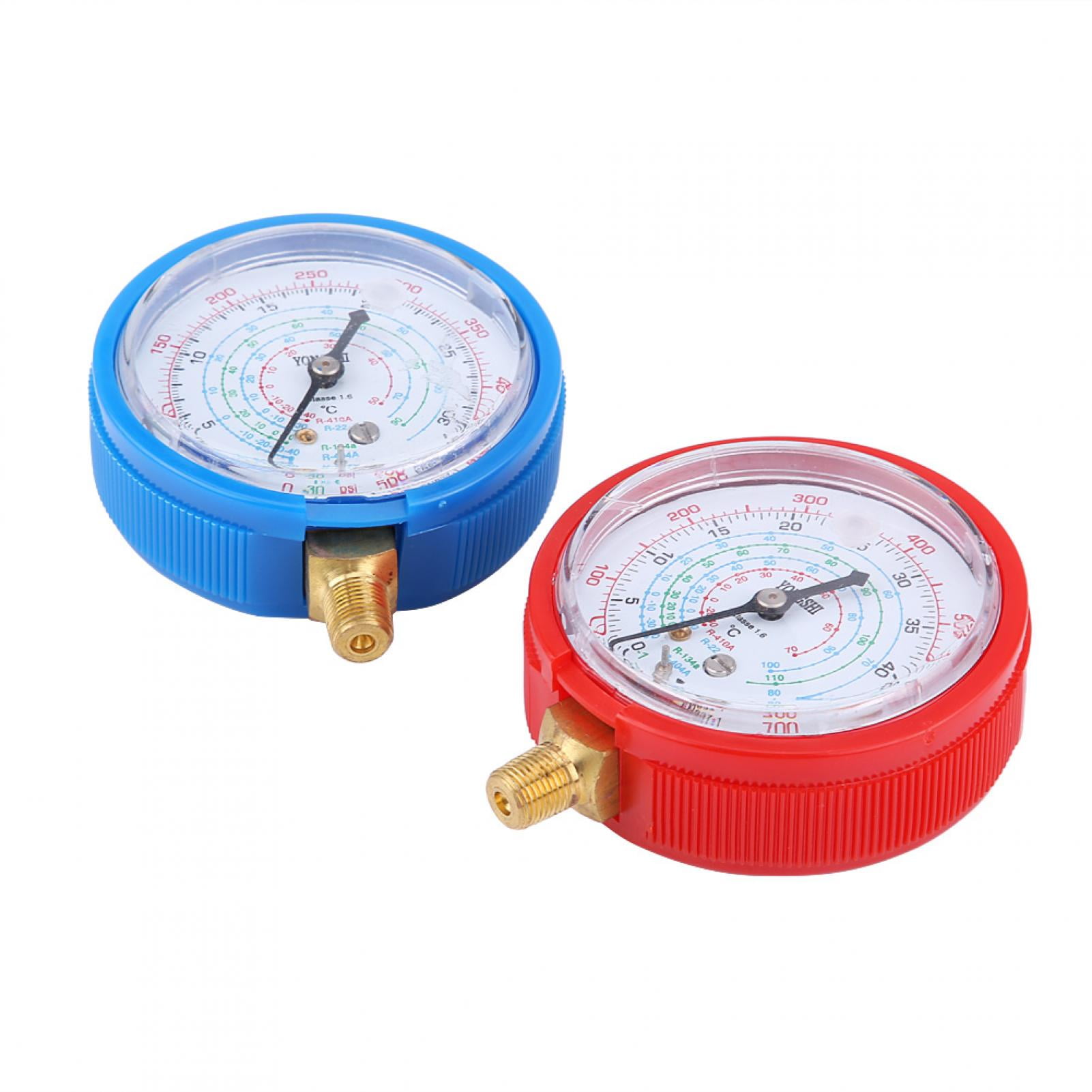 Refrigerant Pressure Gauge Pair Of Air Conditioner R410A R134A R22