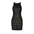 thumbnail image 6 of FAIWAD Women's Crochet Swimsuits Coverup Hollow Out Swim Beach Dresses Summer Bathing Dress, 6 of 8