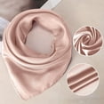thumbnail image 3 of Hauaitttt Scarf Scarf 70x70cm Scarves Ribbon Kerchief Women Dot Polka Neck Scarf Women Head Scarves Lightweight Head Satin Scarf Summer Shawls and Wraps Wrap for Hair Scarf Lightweight Sheer Shawl, 3 of 3