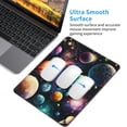 thumbnail image 4 of Planets Galaxy Stars Cosmic Space Gaming Mouse Pad 7 x 8.6 in Rectangle Computer Mousepad Mat Non-Slip Rubber Base for Office Laptop PC, 4 of 6