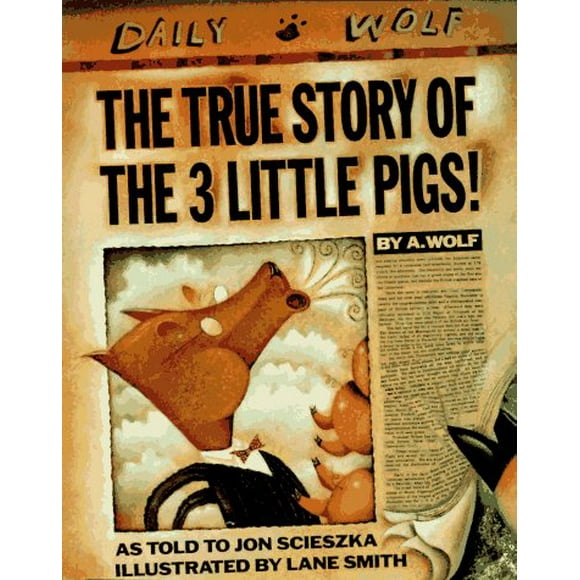 The True Story of the Three Little Pigs 9780670827596 Used / Pre-owned