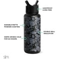 thumbnail image 2 of Simple Modern Star Wars Water Bottle with Straw Lid Insulated Stainless Steel Metal Thermos | Gifts for Women Men Reusable Leak Proof Flask | Summit Collection | 32oz Dark Side Villains, 2 of 8