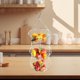 thumbnail image 1 of Cesta colgante de frutas y verduras de 3 niveles, soporte para frutas y verduras, estante organizador de almacenamiento, cesta organizadora colgante, Embalaje en bolsa, 1 of 8