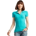 thumbnail image 1 of Polo Aeropostale A87 para mujer, verde, pequeño Aeropostale Polo, 1 of 2