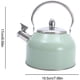thumbnail image 2 of Dontodent Whistling Kettle, 3L Acero Inoxidable Whistling Kettle, Whistling Kettle Tetera Whistling Kettle, para Estufa De Gas, Eléctrica Y Cerámica Kuyhfg Sin marca, 2 of 5