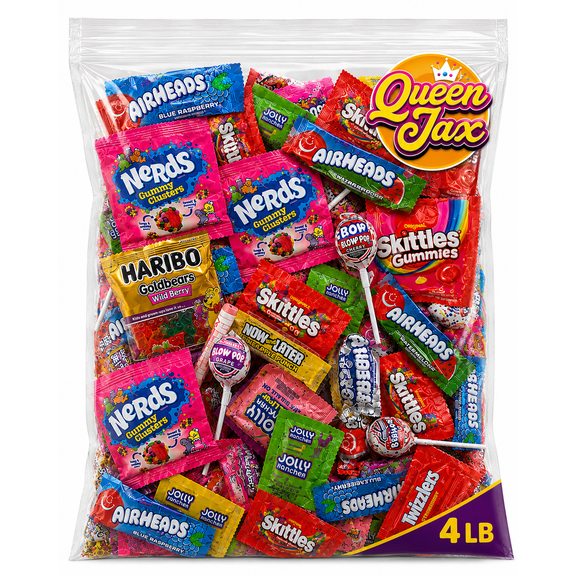 Pinata Candy Mix- Assorted Candy Variety Pack - 4 lb - Bulk Candy Individually Wrapped - Piñata Candy - Sour Candy, Bubble Gum, Fruity Candy, Chewy Candy -  Candy Bulk Individually Wrapped