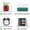 Clear, variant on 4 Pack Small Wall Shelf, 4'' Acrylic Wall Shelves Display Ledges for Storage & Decoration, Small Floating Shelf for Wall with 2 Types of Installation (Adhesive or Screw)
