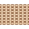 thumbnail image 1 of Ahgly Company Machine Washable Indoor Rectangle Transitional Golden Blonde Gold Area Rugs, 3' x 5', 1 of 7