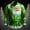 L-Green, variant on Men's Regular Business Cardigan Adult Body Suits Men Slim Fit Cotton Long Man Romper Sleeved Plaid Shirt
