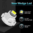 thumbnail image 2 of 10Pcs T3 Led Bulb T4.2 T4.7 Led Auto Dashboard Instrument Cluster Light Car Instrument Panel Lamp 3030 Chips Indicator Light 12V, 2 of 3