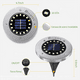 thumbnail image 3 of lampara solar exterior led de suelo para exteriores a prueba de agua Xtellar azul, 3 of 4