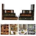 thumbnail image 1 of Shelves Bookends, Neat Storage Density Board Book Ends Home Decoration Retro Style  Display  for Table, 1 of 7