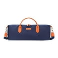 thumbnail image 1 of yingyy Sac de Transport pour Flûte Portable Sac à Musique Polyvalent Sac à Main Flûte Bleue, 1 of 6