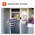 thumbnail image 4 of Electronic Safe Key Box Tuya Control 4.1 Gateway Waterproof Outdoor Security Fingerprint Safe stash ,Easy Installation, 4 of 7
