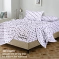 thumbnail image 3 of RUVANTI Organic Flannel Sheets Full Size - 100% Cotton Double Brushed Bed Sheet Set - Deep Pocket 16 Inches - All Seasons Breathable, Extra Soft, Warm & Cozy - 4 Pieces - Fir Affection, 3 of 8