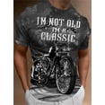 thumbnail image 2 of Camiseta con estampado de motocicleta 3D para hombre, camisa clásica Vintage de manga corta para hombre, camisas de motorista de paseo callejero, Tops de gran tamaño, 2 of 4