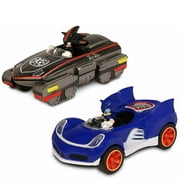 sonic all stars racing pull back action sonic and shadow