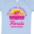 thumbnail image 4 of Inktastic Enjoy the Sunshine Florida Summer Paradise Boys or Girls Baby Bodysuit, 4 of 5